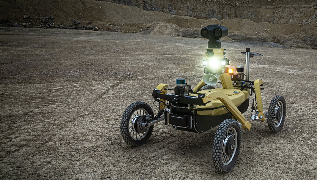 THALAMUS autonomous security robot for extreme environments THALAMUS autonomous security robot for extreme environments
