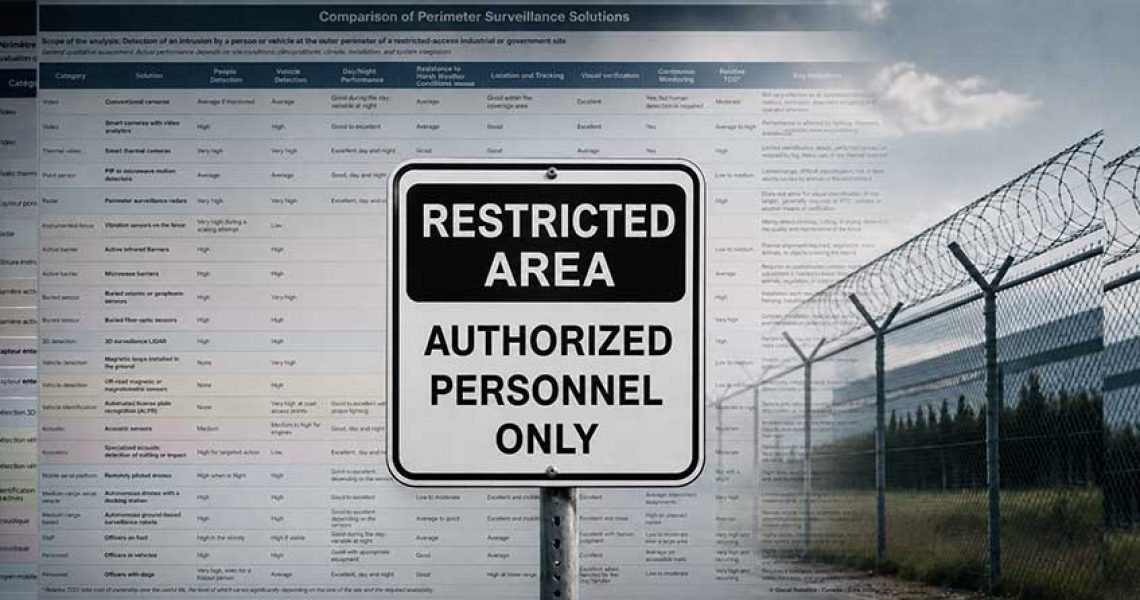 Cameras, Radar, Robots, Security Guards: How to Build the Right Surveillance System?